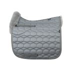 Lambskin Square Pad Dressage Size L grey