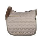 Lambskin Square Pad Dressage Size L walnut