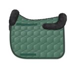 Lambskin Square Pad Dressage Size L racing green