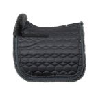 Fur change Lambskin Square Pad Dressage Size L graphit