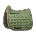 Fur change Lambskin Square Pad Dressage Size L khaki