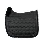 Fur change Lambskin Square Pad Dressage Size L black