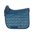 Lambskin Square Pad Dressage Size L velvet cornet blue
