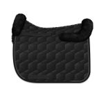 Lambskin Square Pad Dressage Size L velvet black