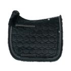 Fur change Lambskin Square Pad Dressage Size L velvet black