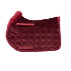 Lambskin Square Pad Jumping Size M velvet bordeaux