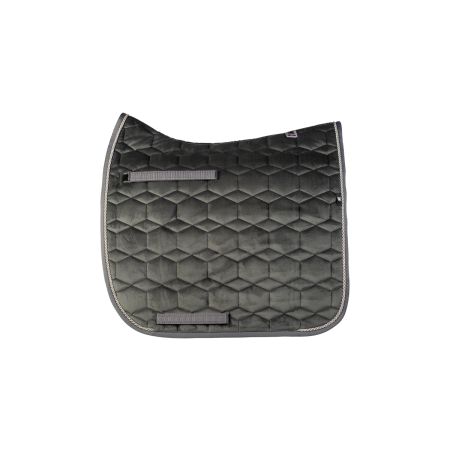 Schabracke Dressur Gr.L Samt gaphit