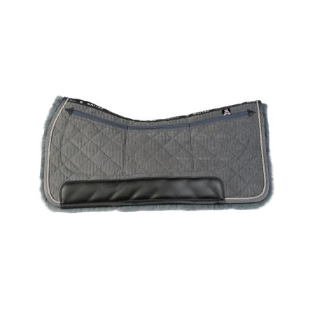 Square Pad Gr. L Cord graphit/dunkelgrau mit 3-Taschen CORRECTION System