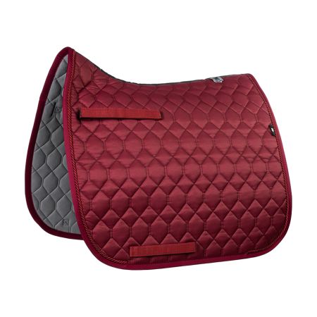 Schabracke Dressur Gr.L Glanz Rubin Rot