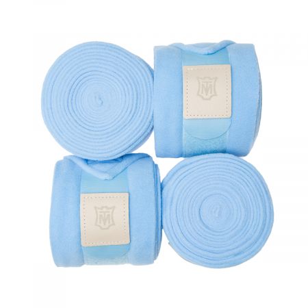 Fleece bandages light blue