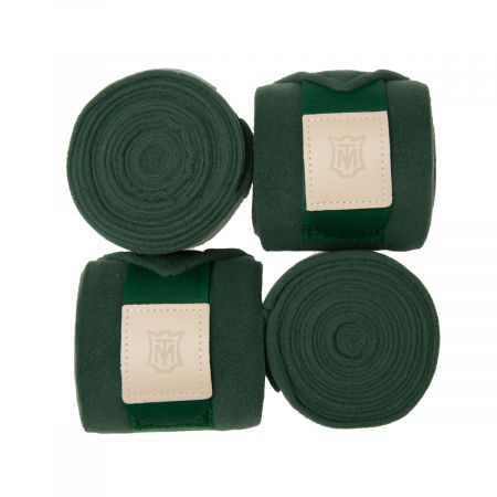 Fleece bandages racing green