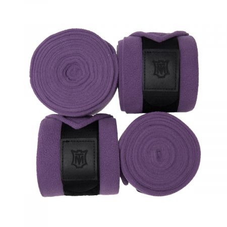 Fleece bandages violette