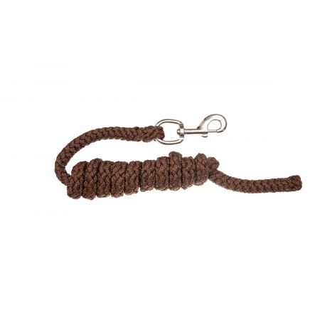 Leading rope for transport halter brown