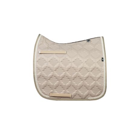 Schabracke Dressur Gr.L Glanz walnuss Crystal 