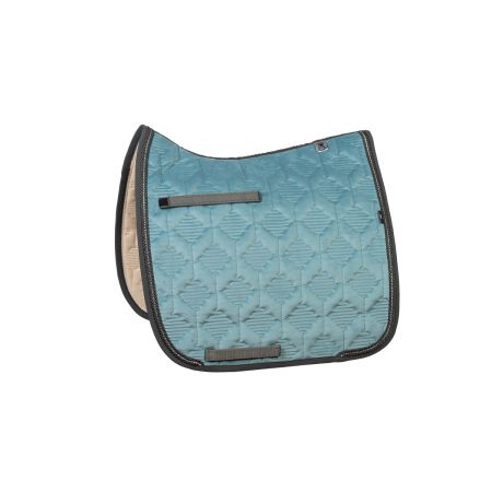 Schabracke Dressur Gr.L Samt ocean Crystal