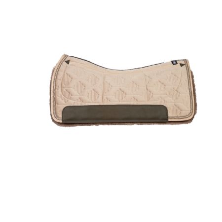 Rio Pecos Pad Gr. L Crystal Samt walnuss/cappuccino 3-Taschen Correction