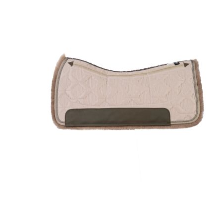 Square Pad Gr. L Glanz walnuss/cappuccino mit 3-Taschen CORRECTION System