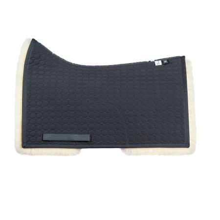 Deuber Amarant Schabracke schwarz/hellgelb