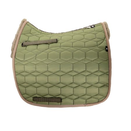 Lammfell Schabracke Dressur Gr.L khaki