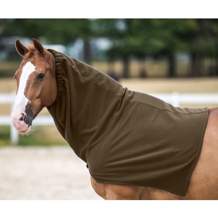 Fleece Halsdecke, Farbe taupe (Musterware)