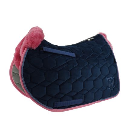 Lambskin Square Pad Dressage Size L Lab-06