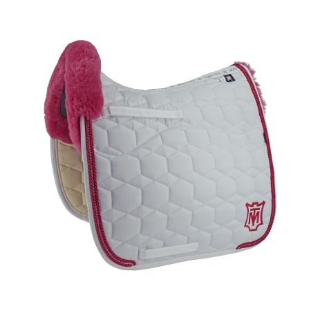 Lammfell Schabracke Dressur Gr. L Lab-08