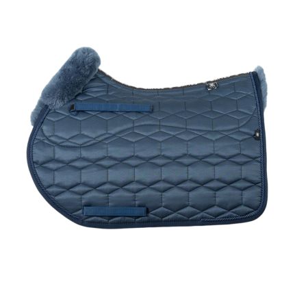 Lambskin Square Pad Jumping Size M navy