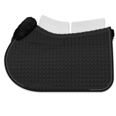 CORRECTION® Lambskin Square Pad Jumping Size L black