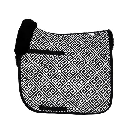 Lammfell Schabracke Dressur Gr. L Lab-11